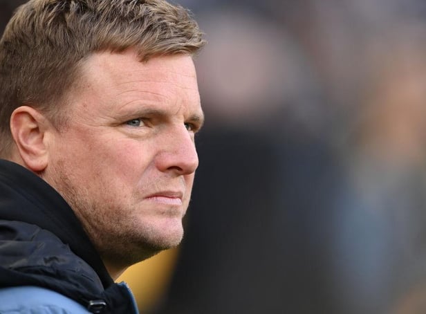 Newcastle United head coach Eddie Howe. (Photo by Stu Forster/Getty Images)