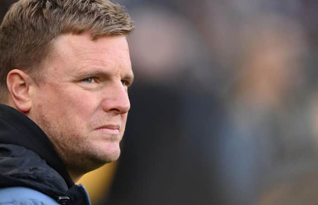 Newcastle United head coach Eddie Howe. (Photo by Stu Forster/Getty Images)