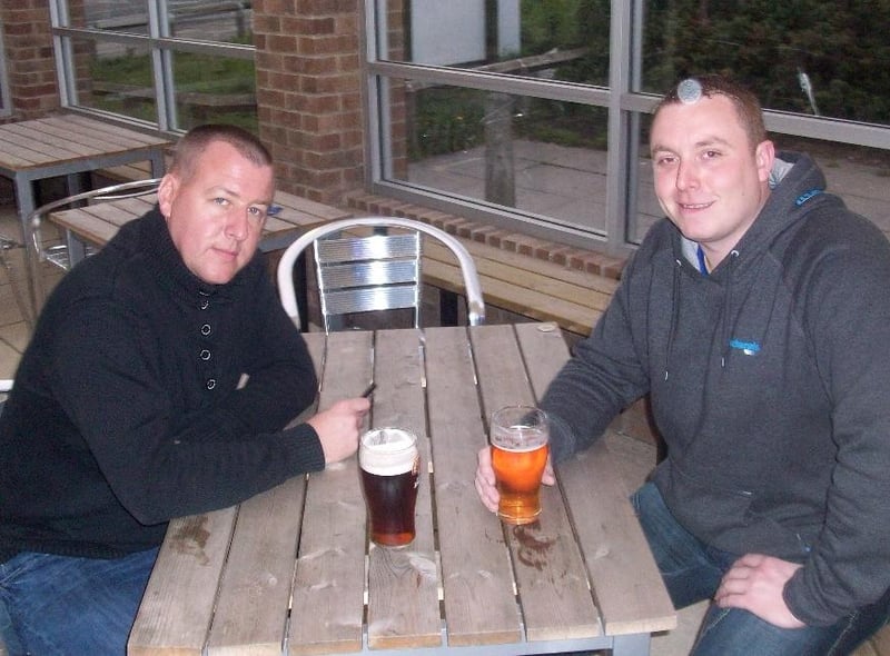 Enjoying a night out in 2007. Photo: Wayne Groves.
