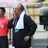 Rafa Benitez in China.