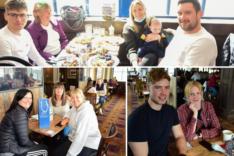 Pub patrons in South Tyneside took advantage of being able to sit in doors once again as restrictions were eased on May 17.