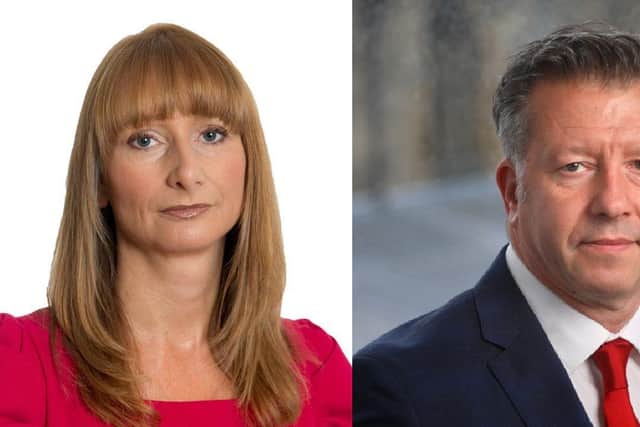Andrew Little and Gillian Sayburn of Begbies Traynor in Newcastle
