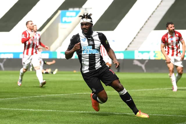 Allan Saint-Maximin.