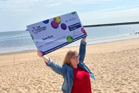 Lottery winner Sam Gray