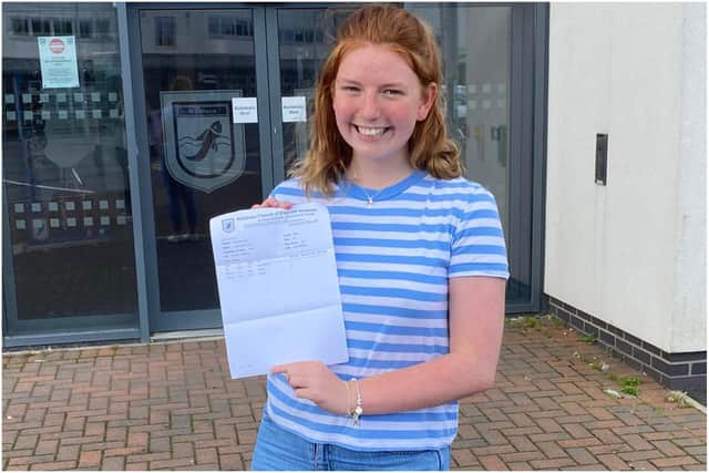 Whitburn Church of England Academy student Lydia Hart underwent heart surgery twice during her time at sixth form.