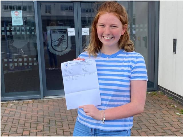 Whitburn Church of England Academy student Lydia Hart underwent heart surgery twice during her time at sixth form.
