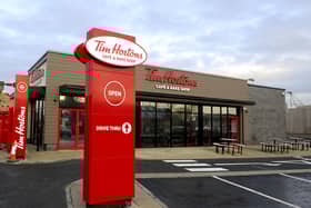 A Tim Hortons drive through restaurant in Scotland. The brand is currently looking to hire staff in Boldon and Washington.
