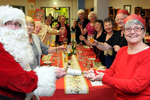 Boldon School's Annual Senior Citizens Christmas Party looked like fun in 2013.