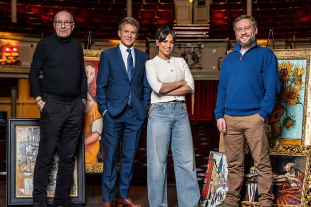 L-R: Peter James, George Rainsford, Fiona Wade, Peter Ash