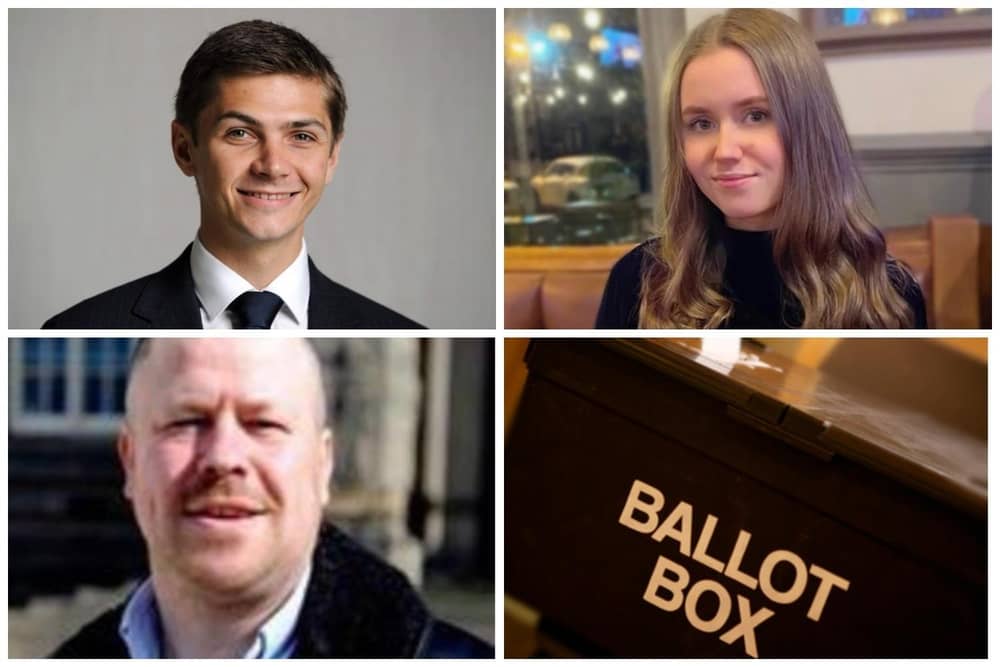 (L to R) TOP: Adam Ellison, Tia Sinclair BOTTOM: Colin Tosh