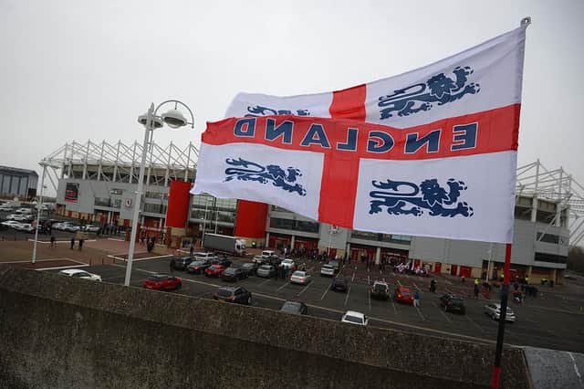 England Under-21s played Germany Under-21s at the Riverside in 2015.