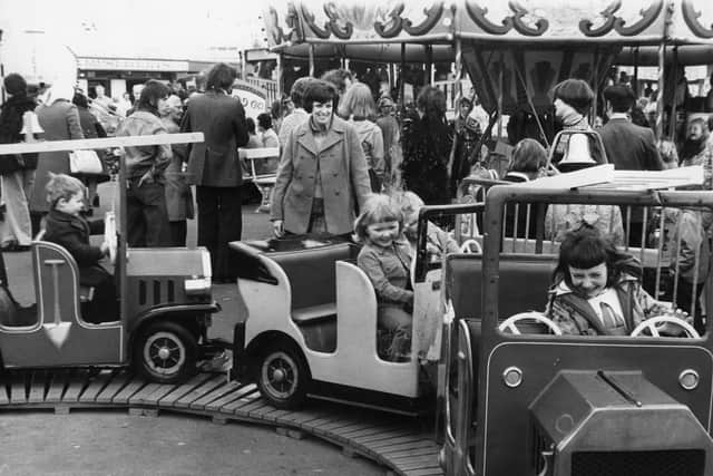 All the fun of the fair at South Shields Amusement Park in 1976, just as the weather turned warmer. Little did these people know what was to come for months ahead.
