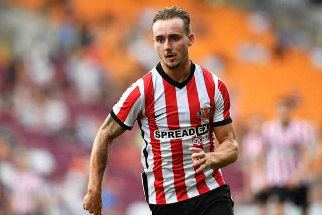 Jack Diamond playing for Sunderland in pre-season. Picture by Frank Reid