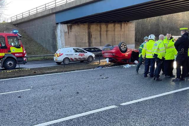 Police are appealing for witnesses following the crash on Friday morning.