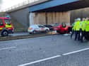 Police are appealing for witnesses following the crash on Friday morning.