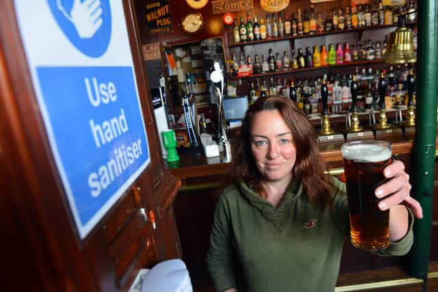 The Steamboat landlady Kath Brain is ready to reopen on May 17 when restrictions ease.