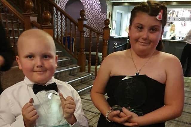 Brother and sister, Nathan and Chloe Curry who both won trophies at the 2019 Best of South Tyneside Awards.