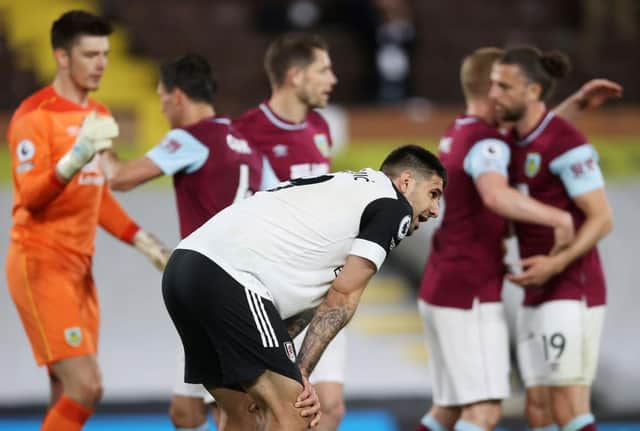Former Newcastle United striker Aleksandar Mitrovic reacts to Fulham's relegation.