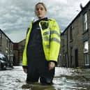 Sophie Rundle stars as police officer Jo Marshall in the new ITV drama After The Flood (Picture: Quay Street Productions/ITV)