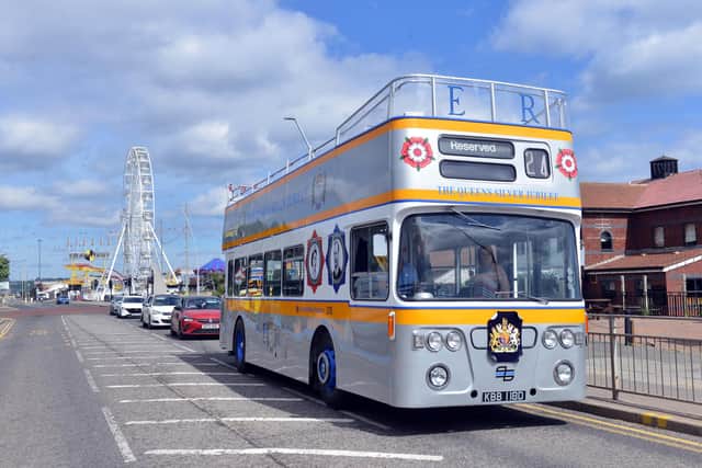 The refurbished KBB 118D on South Shields seafront