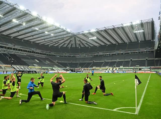 Newcastle United travel to Morecambe in the Carabao Cup tonight.