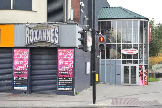 The Roxanne's building in Ocean Road, South Shields