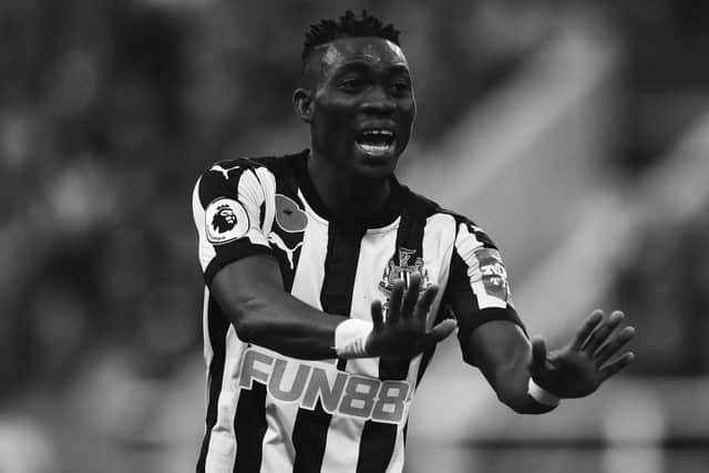 Christian Atsu spent five years at Newcastle United.