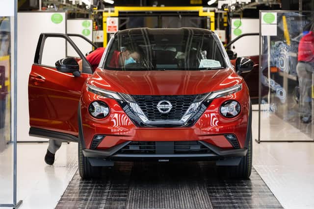 Nissan has resumed production at its Sunderland plant.