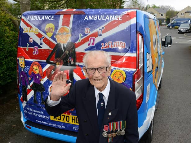 The memorial walk is being held in honour of Sunderland war veteran Len Gibson.