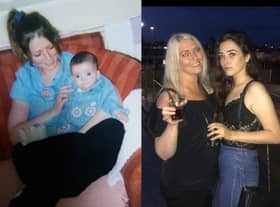 Michelle with her daughter Bobbi who is 21 today.