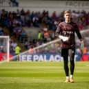 Dean Henderson of Manchester United warms up prior to the Premier League match between Crystal Palace and Manchester United at Selhurst Park on May 22, 2022 in London, United Kingdom. (Photo by Ash Donelon/Manchester United via Getty Images)