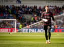 Dean Henderson of Manchester United warms up prior to the Premier League match between Crystal Palace and Manchester United at Selhurst Park on May 22, 2022 in London, United Kingdom. (Photo by Ash Donelon/Manchester United via Getty Images)