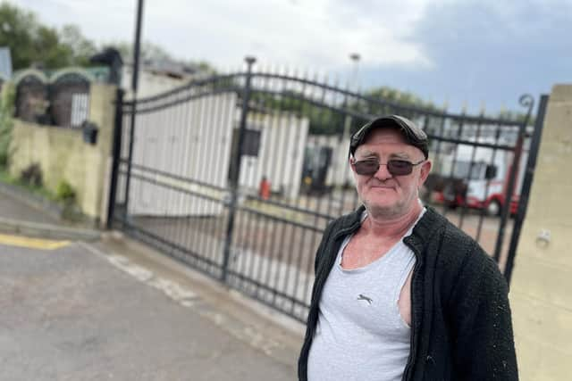 Graeme Lamb, who runs the Quarry Park Stables near Hebburn.