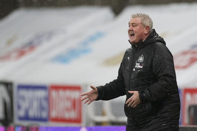 Newcastle United head coach Steve Bruce. (Photo by LEE SMITH/POOL/AFP via Getty Images)