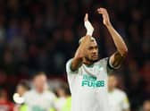 Newcastle United midfielder Joelinton is a booking away from a two-game ban.