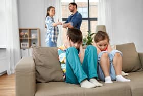 Children are not immune when parents quarrel over money.