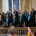 Musical director Susan Jones with Compass A Cappella, who play a Christmas concert in South Shields on December 5, 2023.