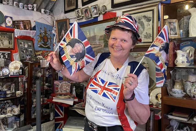Royal superfan Anita Atkinson.