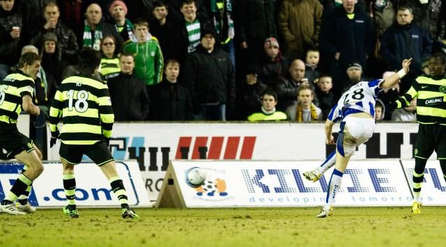 Chris Maguire: Upstaged high-profile Celtic debutant Robbie Keane, on loan from Tottenham, with the winner on his own maiden appearance for Kilmarnock in February 2010.