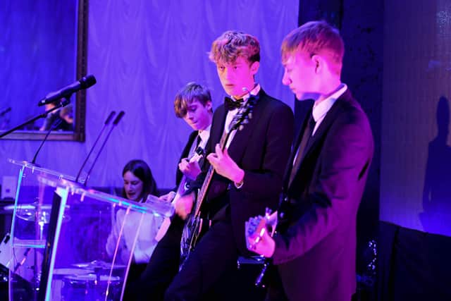 The band playing at the Best of South Tyneside Awards 2019.