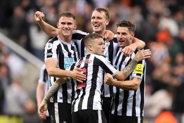 Newcastle United's defence have been transformed since the arrival of Botman (Photo by George Wood/Getty Images)