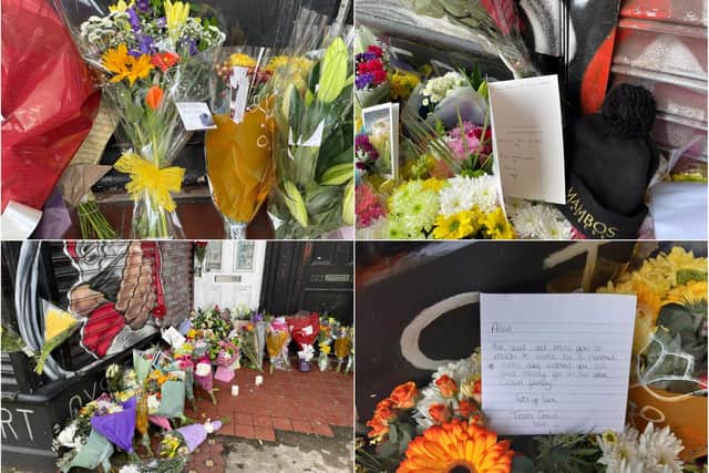 Many have left messages paying their respects to Allan and his family.