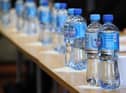 Bottles of water
