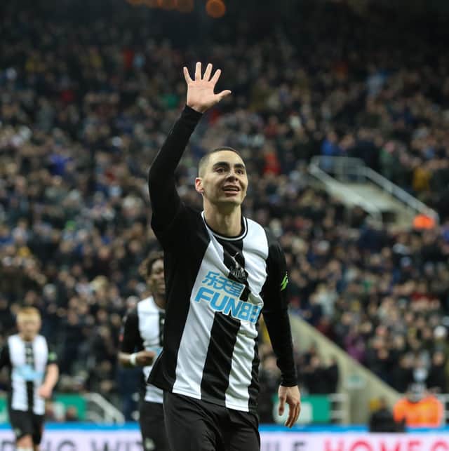 Miguel Almiron. (Pic: Martin Swinney)