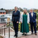 From left, Helen McMillan, Michelle Hill and Nick Grenfell-Marten.