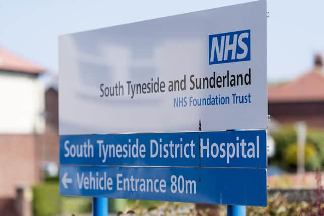 South Tyneside District Hospital.