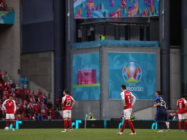Denmark and Finland's match in Copenhagen paled into insignificance after Christian Eriksen collapsed on the pitch.