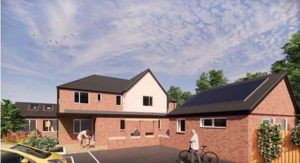 3D picture of how proposed residential children’s home on corner of Grant Street and Hill Street, Jarrow, could look Credit: JDDK Architect