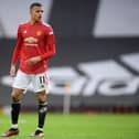 Mason Greenwood of Manchester United.  (Photo by Michael Regan/Getty Images)