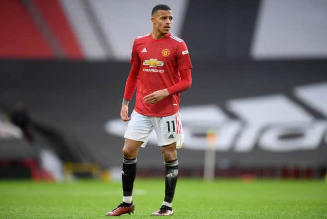 Mason Greenwood of Manchester United.  (Photo by Michael Regan/Getty Images)